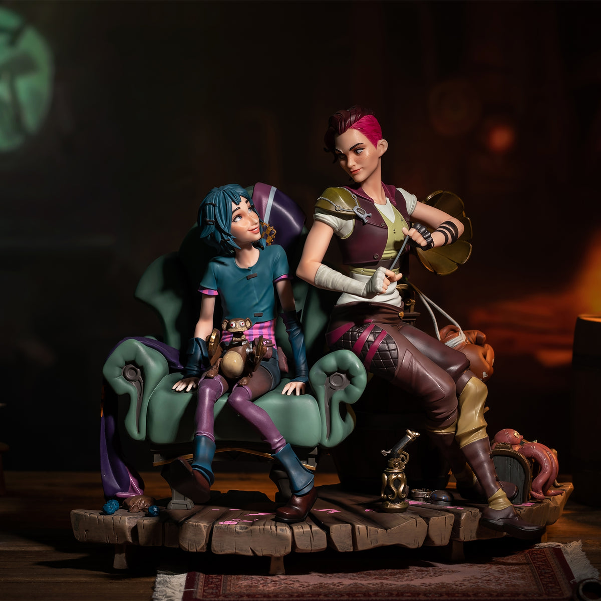 Arcane Powder & Vi 1/6 Scale Statue from League of Legends – PureArts