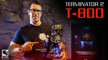 Nous déballons le masque artistique original Terminator 2 : Judgment Day T-800 !
