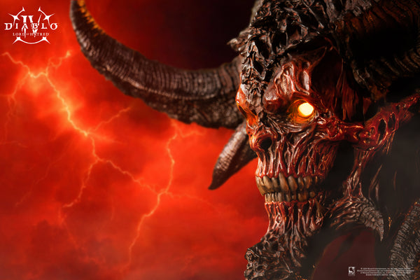 Diablo IV: Lord of Hatred Mephisto Life-Size Scale Art Mask