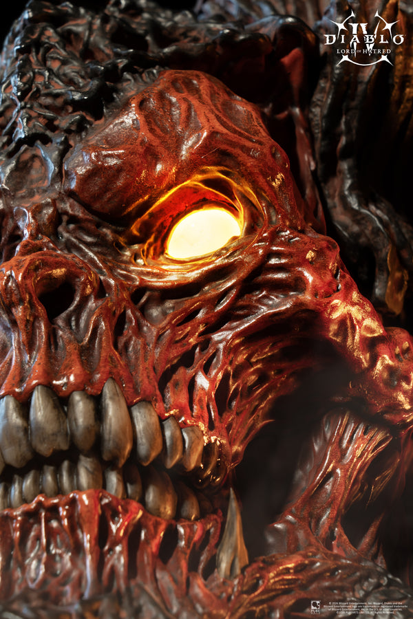 Diablo IV: Lord of Hatred Mephisto Life-Size Scale Art Mask