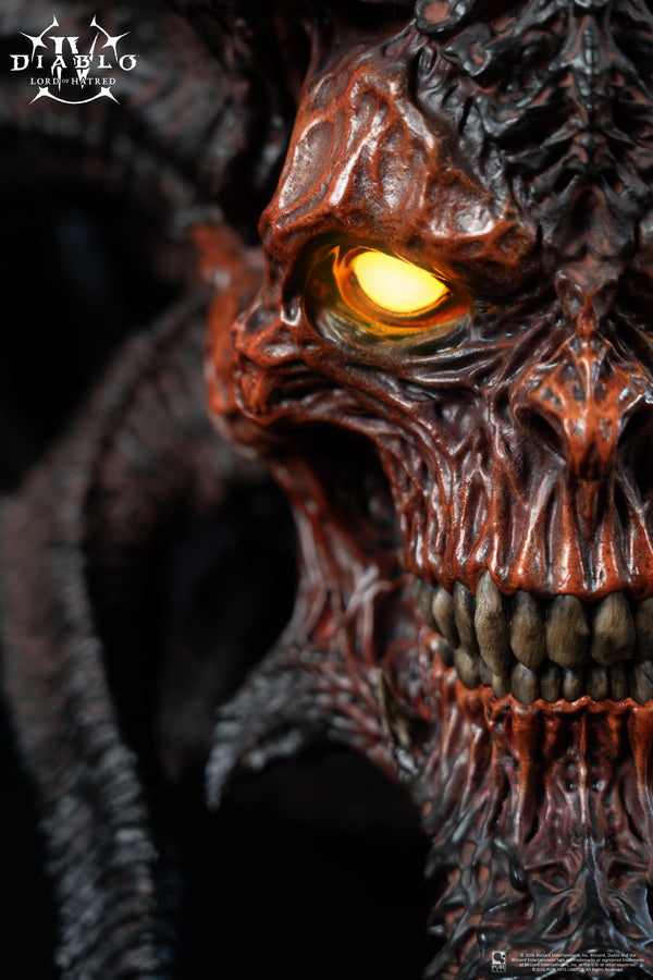 Diablo IV: Lord of Hatred Mephisto Life-Size Scale Art Mask