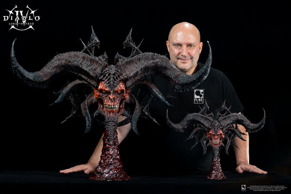 Diablo IV: Lord of Hatred Mephisto Life-Size Scale Art Mask