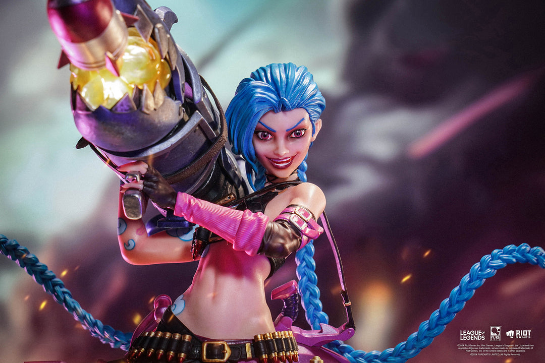 League of Legends Jinx 1/6 Scale Statue from PureArts and Riot Games