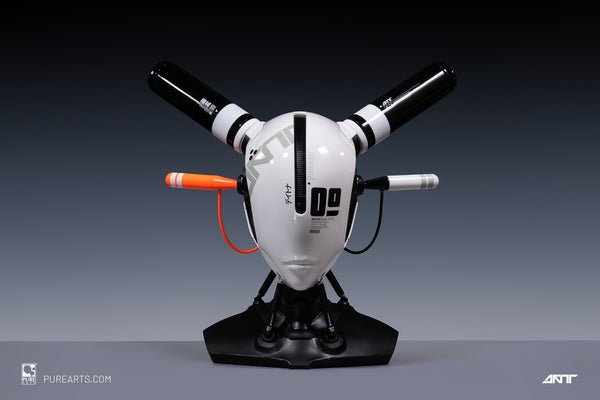 KINKY 09 Phantom Panda Prototype Cranial 1/1 Scale Helmet