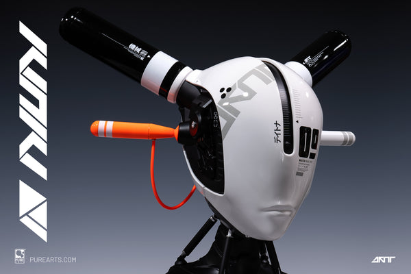 KINKY 09 Phantom Panda Prototype Cranial 1/1 Scale Helmet