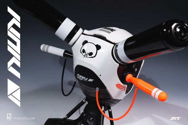 KINKY 09 Phantom Panda Prototype Cranial 1/1 Scale Helmet