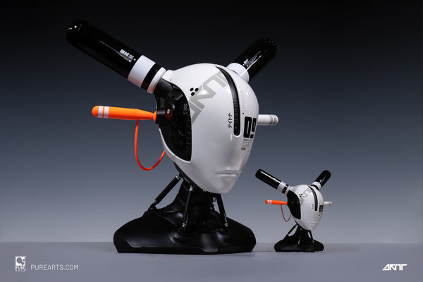 KINKY 09 Phantom Panda Prototype Cranial 1/1 Scale Helmet