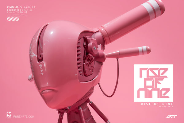 KINKY 09 Sakura Prototype Cranial 1/1 Scale Helmet