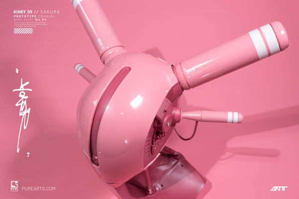 KINKY 09 Sakura Prototype Cranial 1/1 Scale Helmet