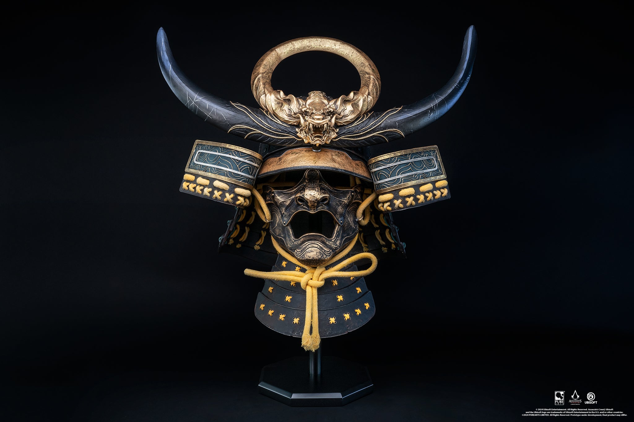 assassin motorcycle helmet Assassin's Creed Shadows Yasuke Helmet 1/1 Scale Replica
