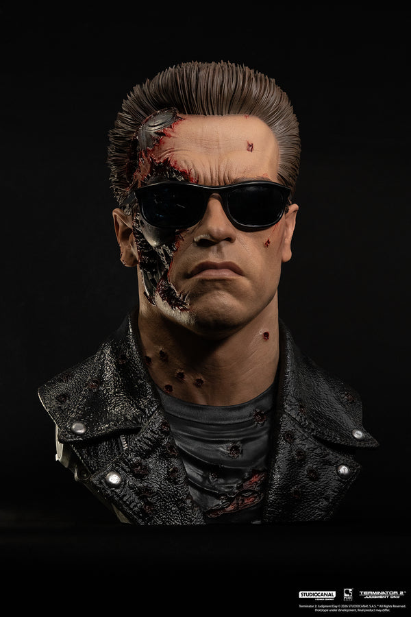 Terminator 2 T-800 Model 101 Battle Damaged Art Mask Exclusive Edition