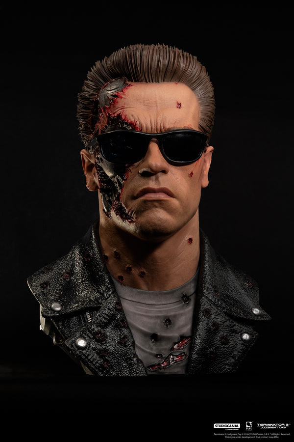 Terminator 2 T-800 Model 101 Battle Damaged Art Mask Exclusive Edition