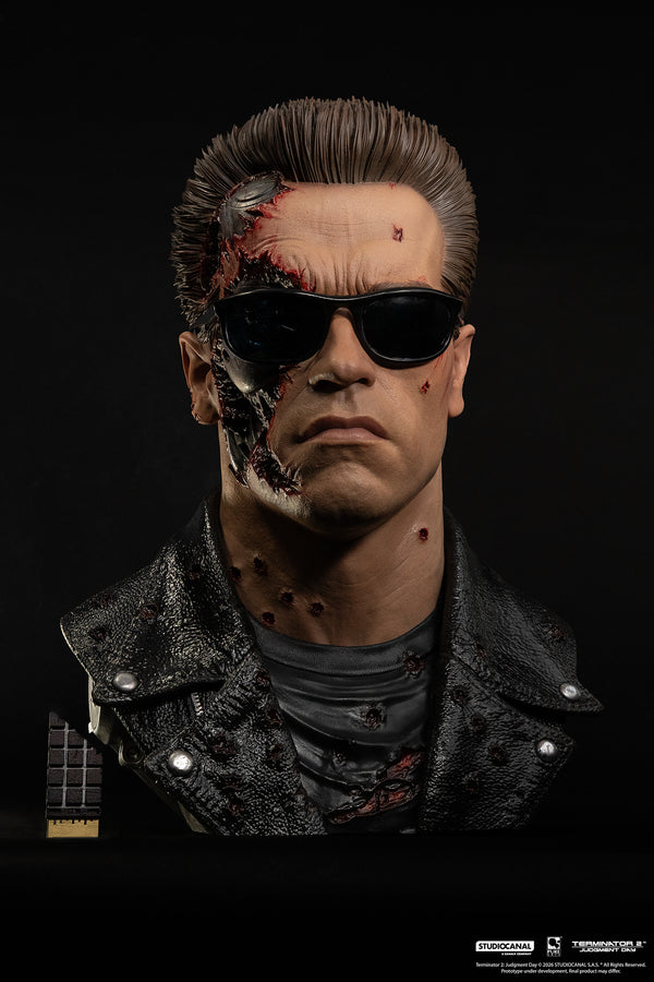 Terminator 2 T-800 Model 101 Battle Damaged Art Mask Exclusive Edition