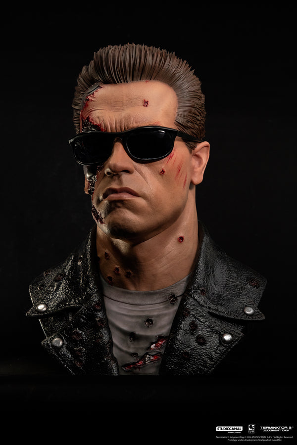 Terminator 2 T-800 Model 101 Battle Damaged Art Mask Exclusive Edition