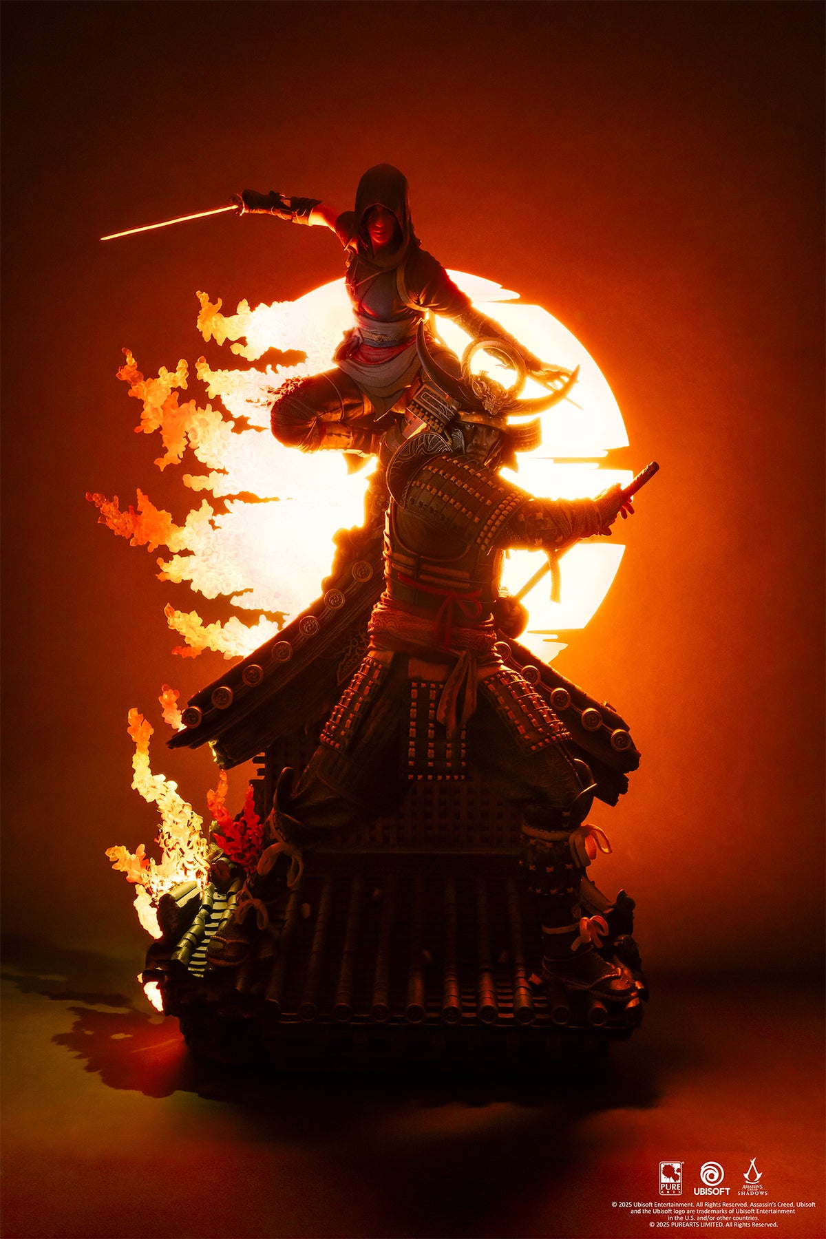 Assassin’s Creed Shadows: Animus Naoe & Yasuke 1/4 Scale Statue Exclus ...