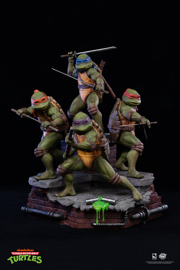 Teenage Mutant Ninja Turtles 1/6 Scale Movie Diorama