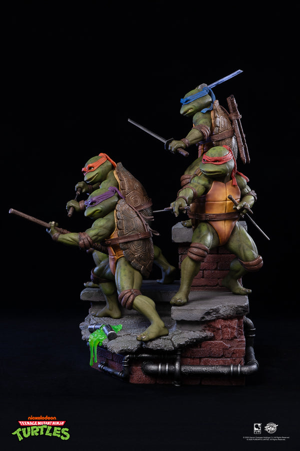 Teenage Mutant Ninja Turtles 1/6 Scale Movie Diorama