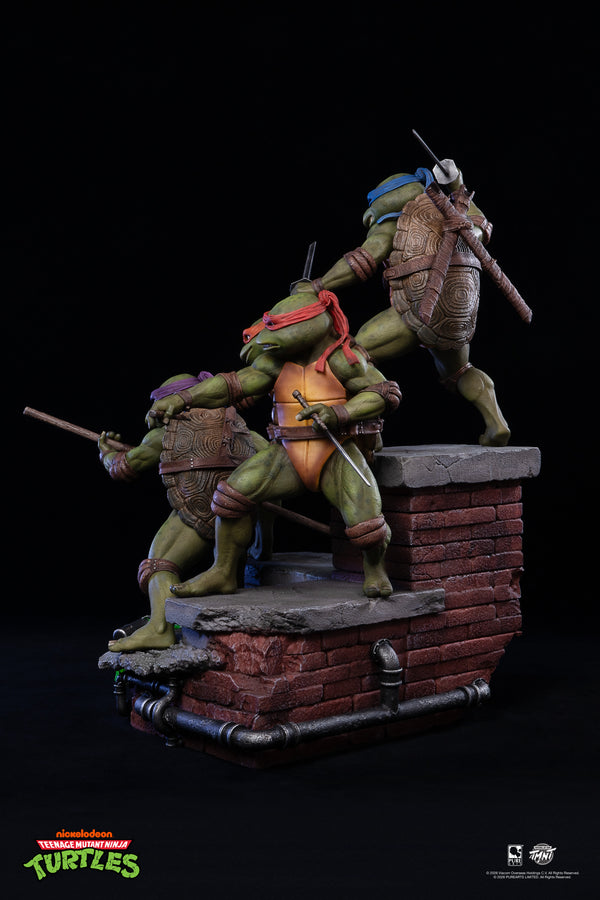 Teenage Mutant Ninja Turtles 1/6 Scale Movie Diorama