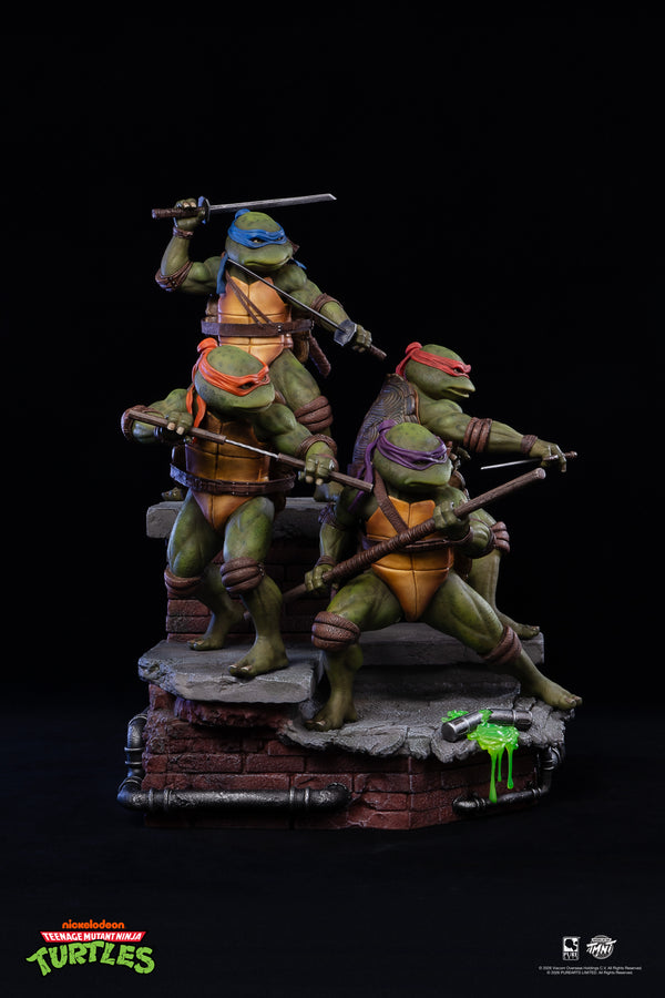 Teenage Mutant Ninja Turtles 1/6 Scale Movie Diorama