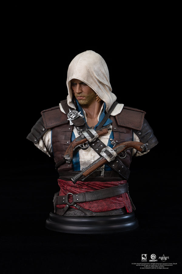 Buste d'Edward Kenway à l'échelle 1/4 - Assassin’s Creed Black Flag