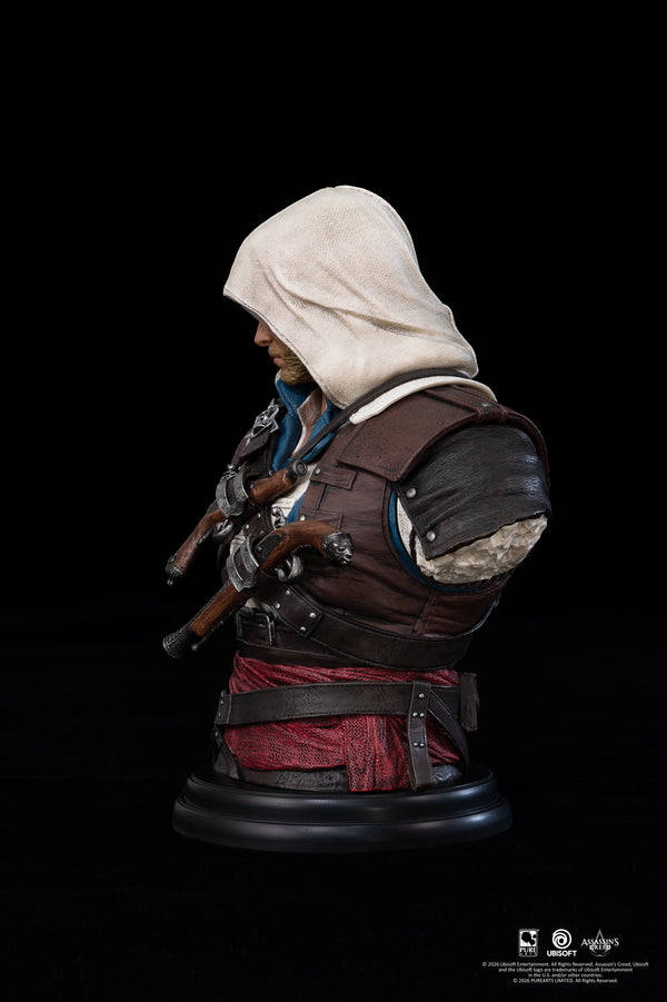 Buste d'Edward Kenway à l'échelle 1/4 - Assassin’s Creed Black Flag