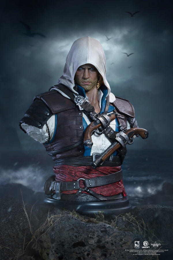 Buste d'Edward Kenway à l'échelle 1/4 - Assassin’s Creed Black Flag