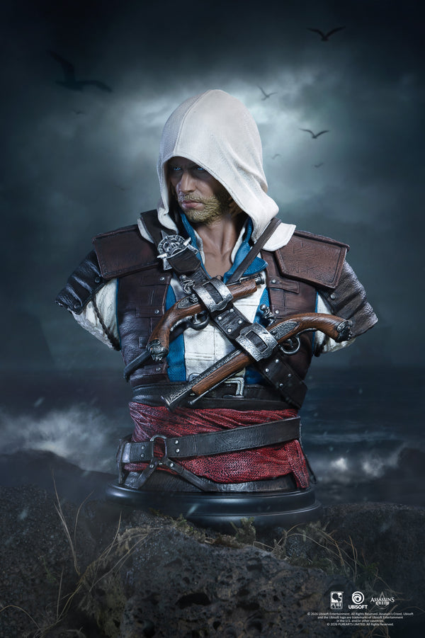 Buste d'Edward Kenway à l'échelle 1/4 - Assassin’s Creed Black Flag