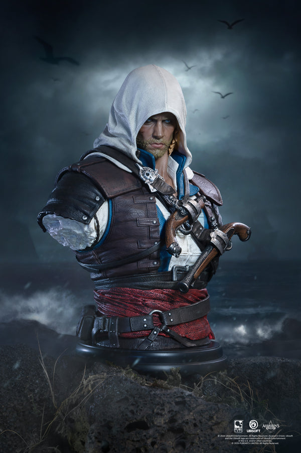 Buste d'Edward Kenway à l'échelle 1/4 - Assassin’s Creed Black Flag