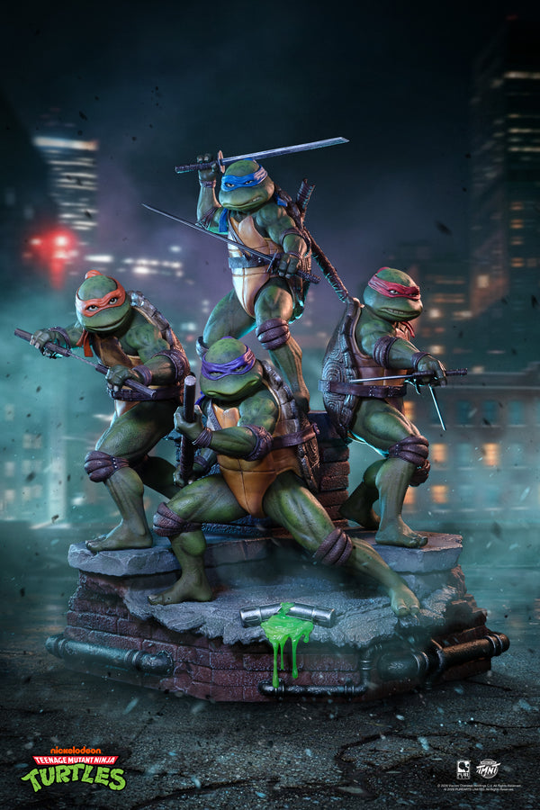 Teenage Mutant Ninja Turtles 1/6 Scale Movie Diorama