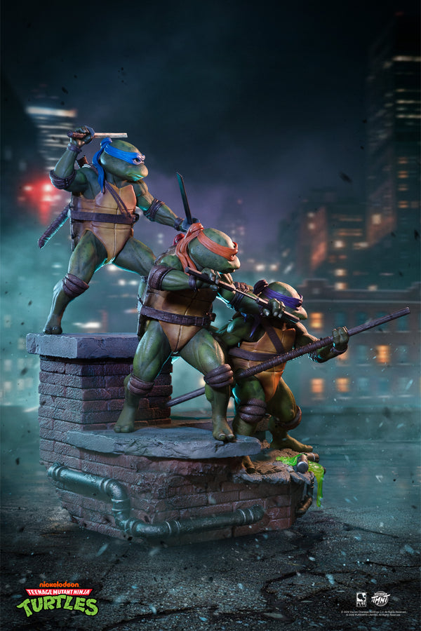 Teenage Mutant Ninja Turtles 1/6 Scale Movie Diorama
