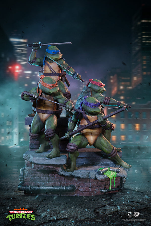 Teenage Mutant Ninja Turtles 1/6 Scale Movie Diorama