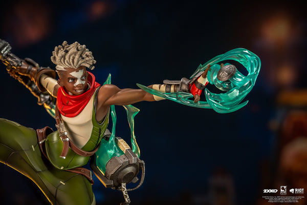 2XKO Ahri & Ekko 1/10 Scale Statue
