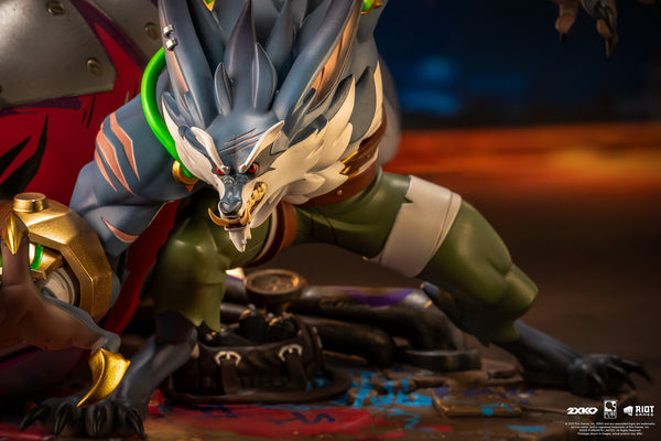 2XKO Jinx & Warwick 1/10 Scale Statue