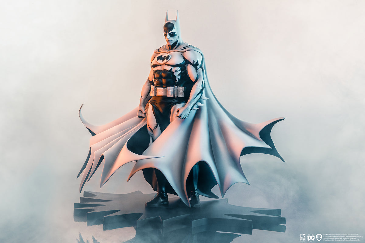 DC Heroes Batman B&W PX PVC 1/8 Scale Statue – PureArts