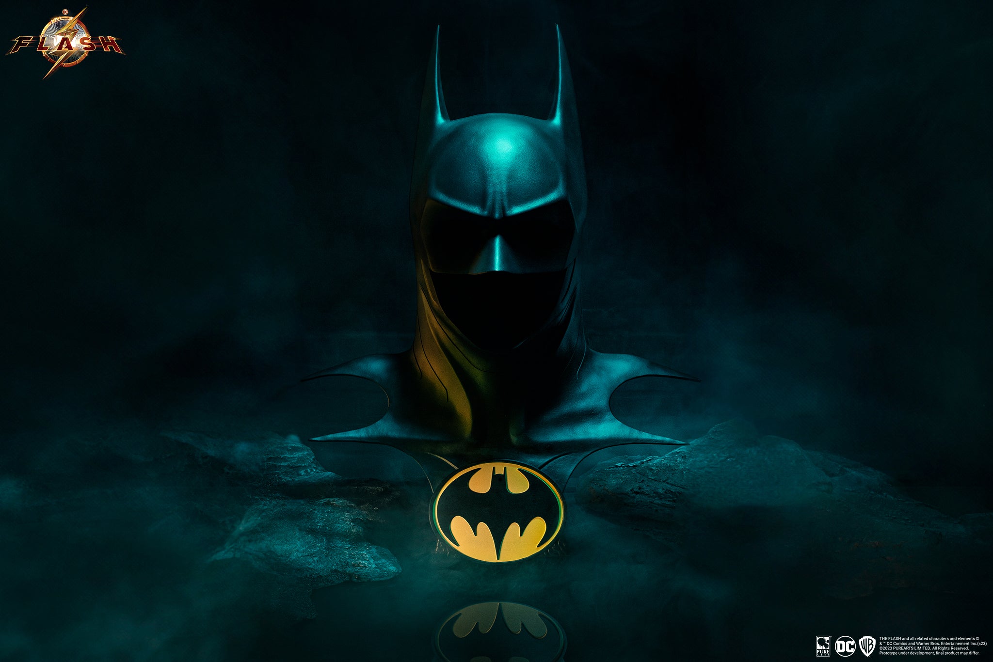 thumbnail image 2 of The Flash Movie 2023 Batman Cosplay Costume – Michael Keaton Version (Bruce Wayne) – FairytaleLand 2 of 4