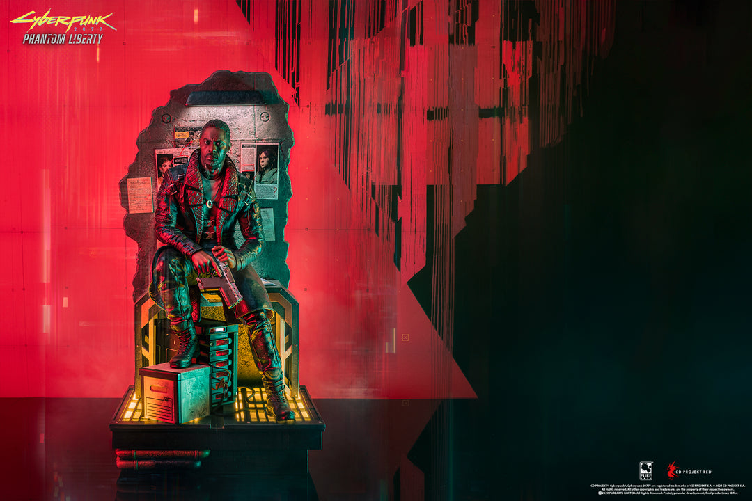 Cyberpunk 2077 Phantom Liberty Solomon Reed ¼ Scale Statue Exclusive E ...