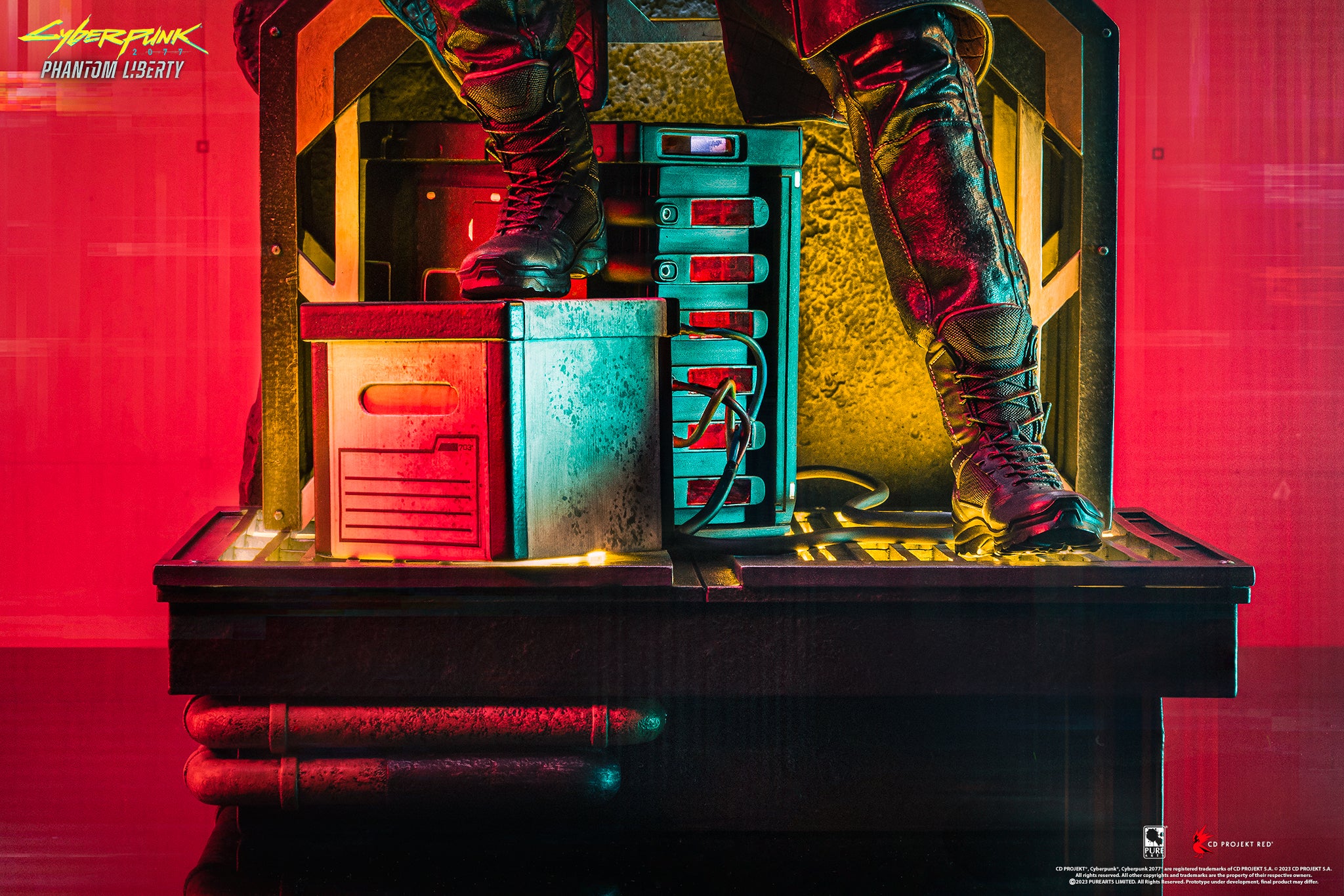 Solomon Reed Design Cyberpunk 2077 Phantom Liberty Solomon Reed ¼ Scale Statue Exclusive E ...