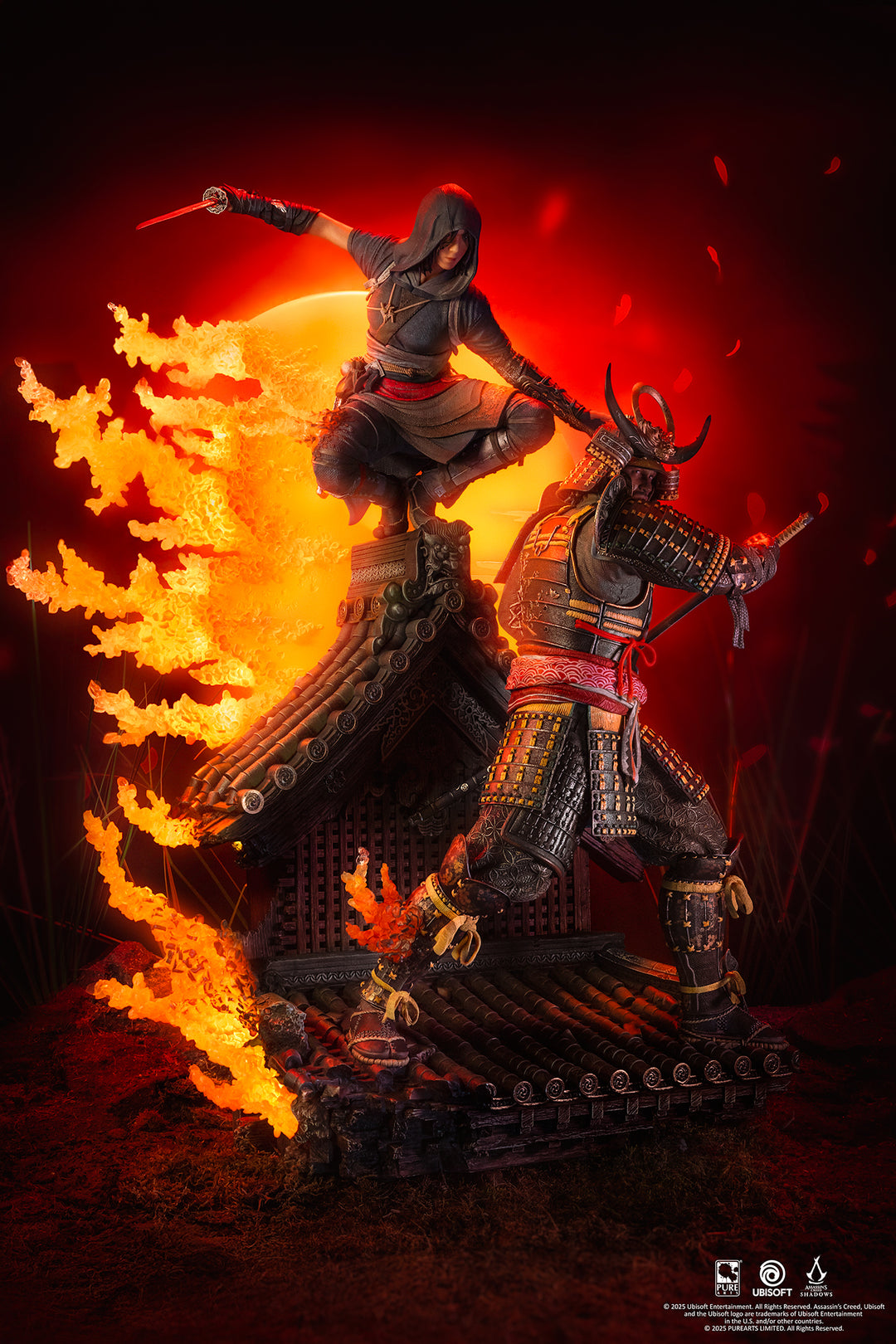Assassin’s Creed Shadows: Animus Naoe & Yasuke 1/4 Scale Statue Exclus ...