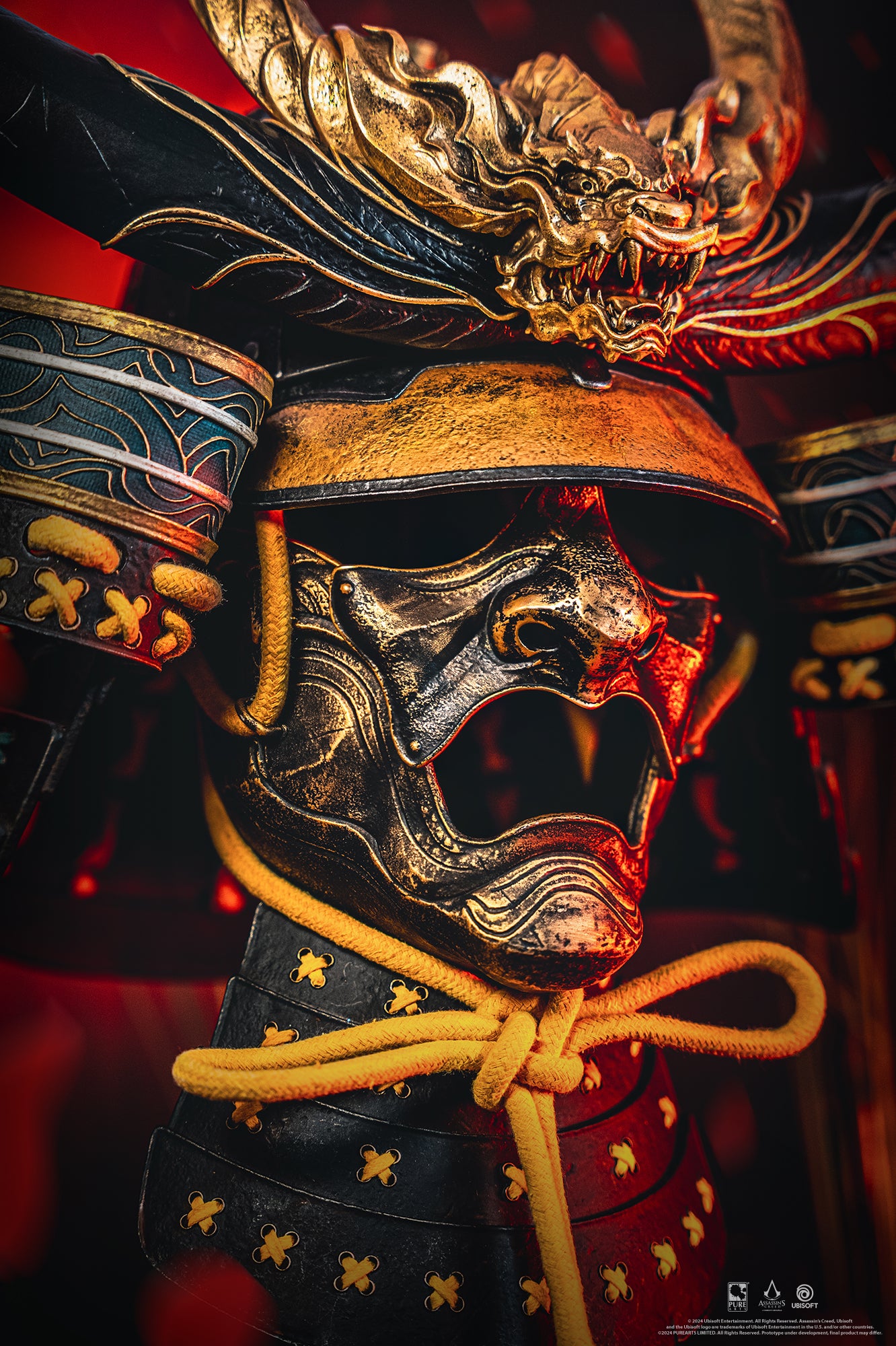 assassin's creed motorcycle helmet Assassin's Creed Shadows Yasuke Helmet 1/1 Scale Replica