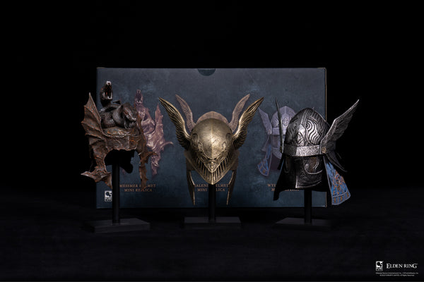 Elden Ring Trio Helmets Mini Replicas 1/3 Scale