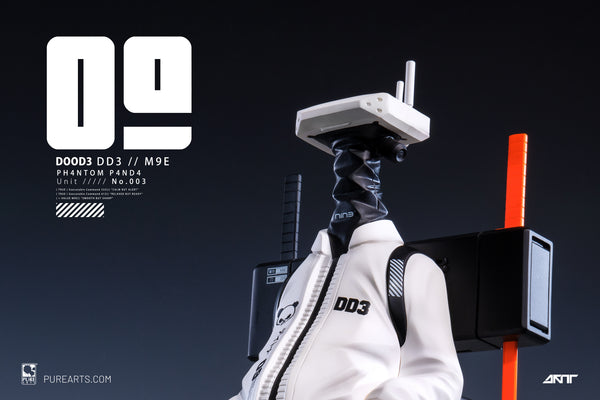 DOODE DD3 Phantom Panda 1/6 Scale Figure