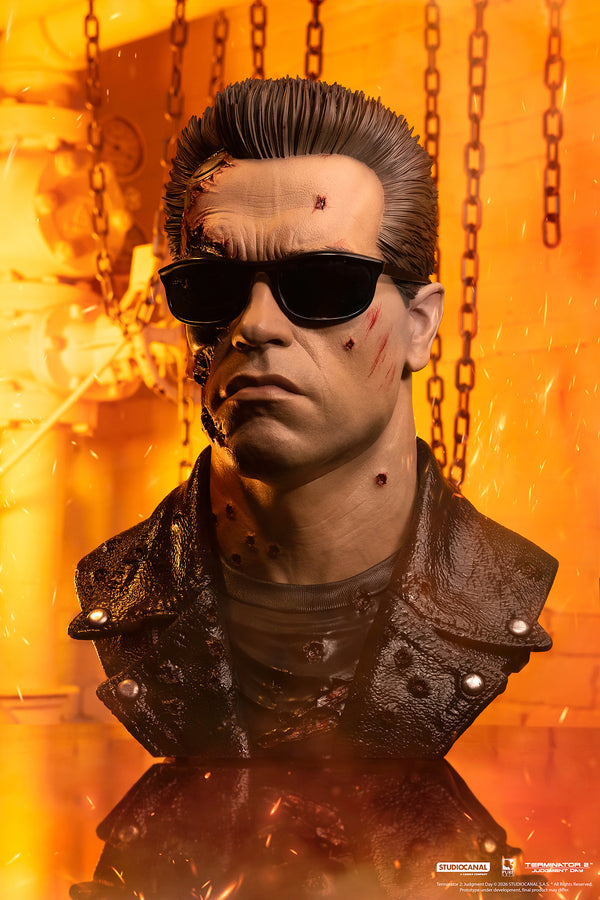 Terminator 2 T-800 Model 101 Battle Damaged Art Mask Exclusive Edition
