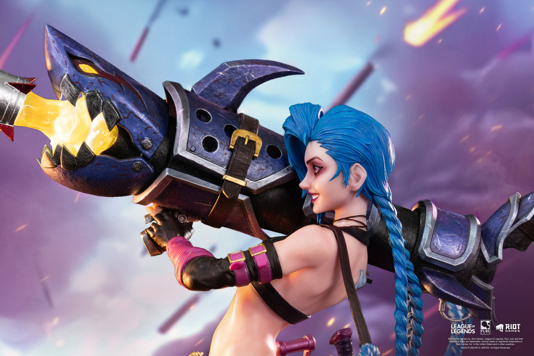 League of Legends Jinx 1/6 Scale Statue from PureArts and Riot Games