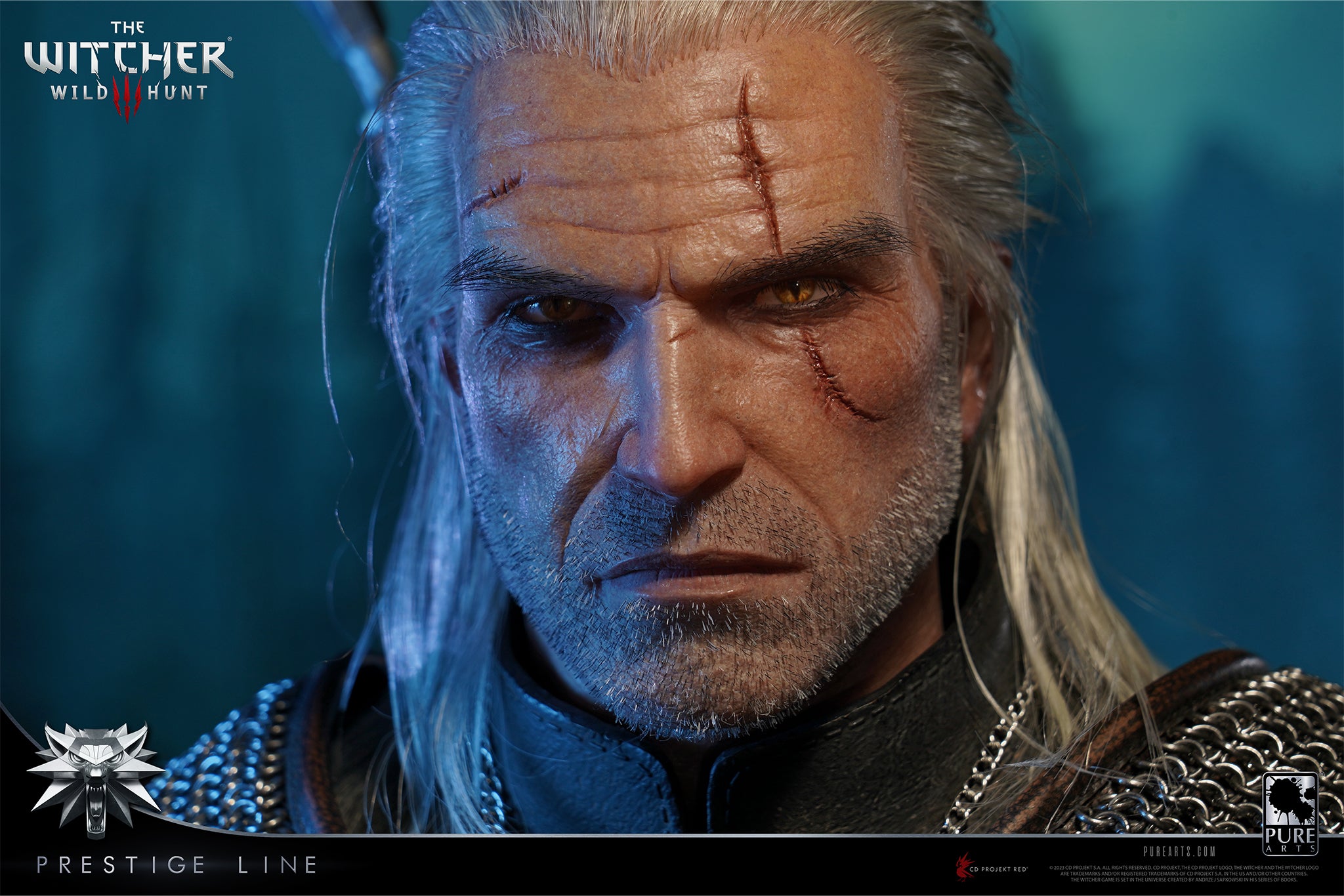 Geralt The Witcher Watch Now Prestige Line The Witcher 3: Wild