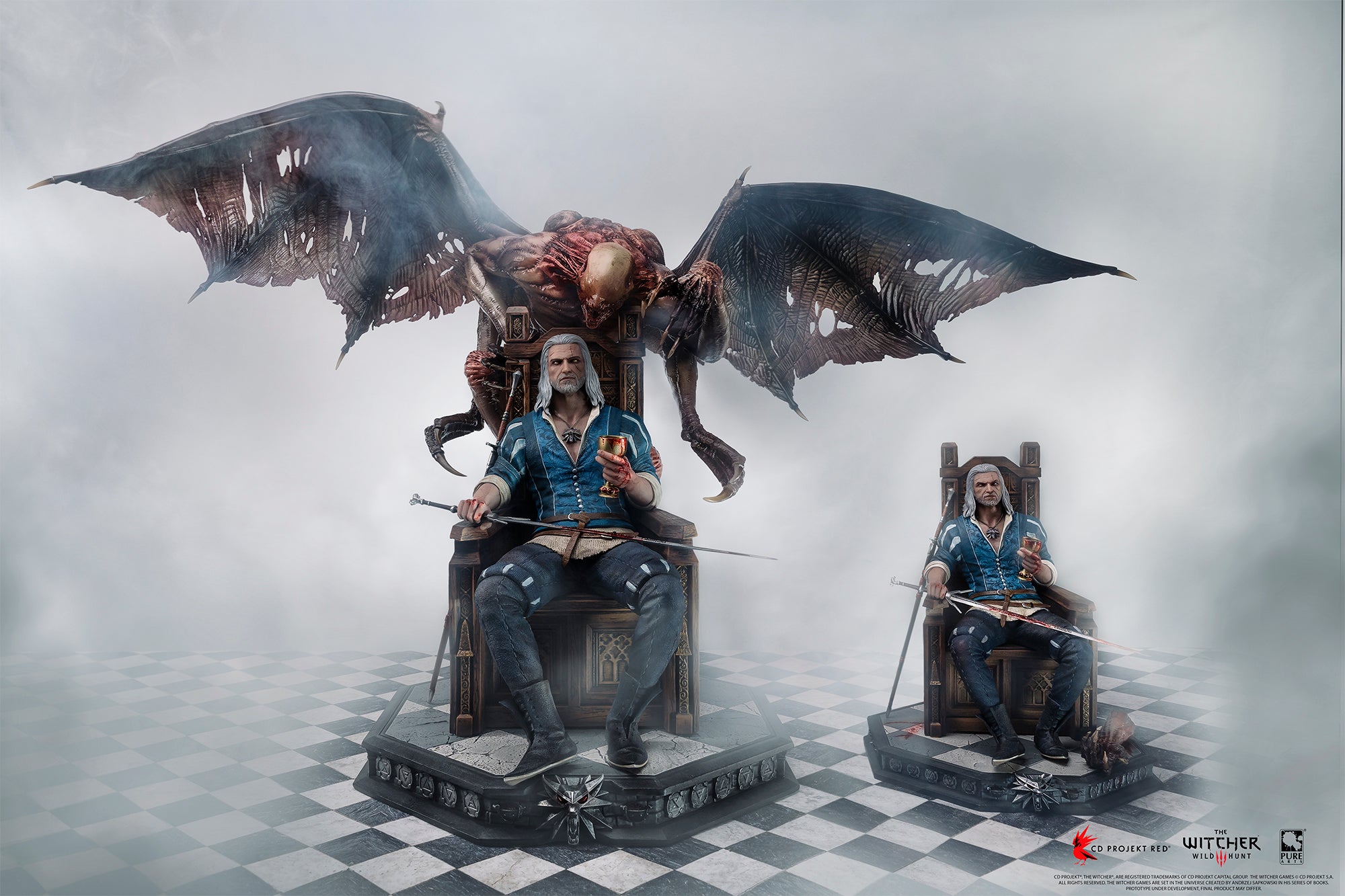 The Witcher 3: Wild Hunt - Blood & Wine Geralt 1/4 Scale Deluxe