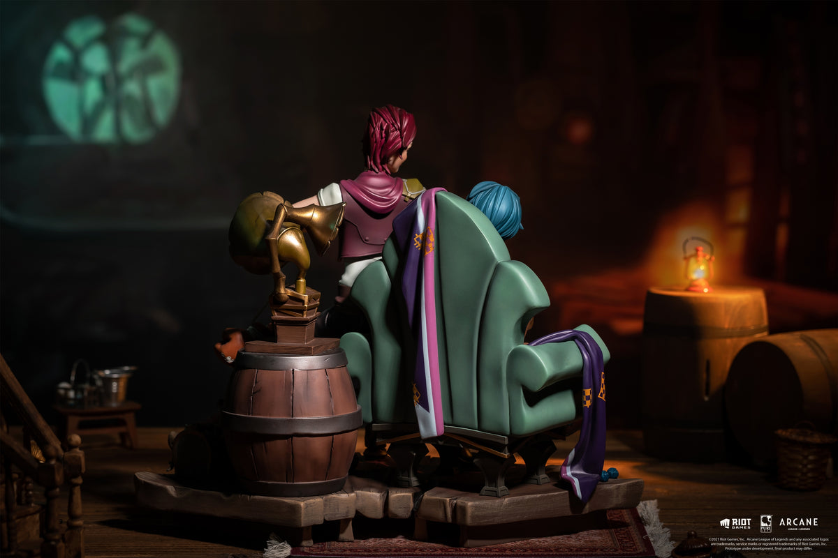 Arcane Powder & Vi statue à l'échelle 1/6 de League of Legends – PureArts