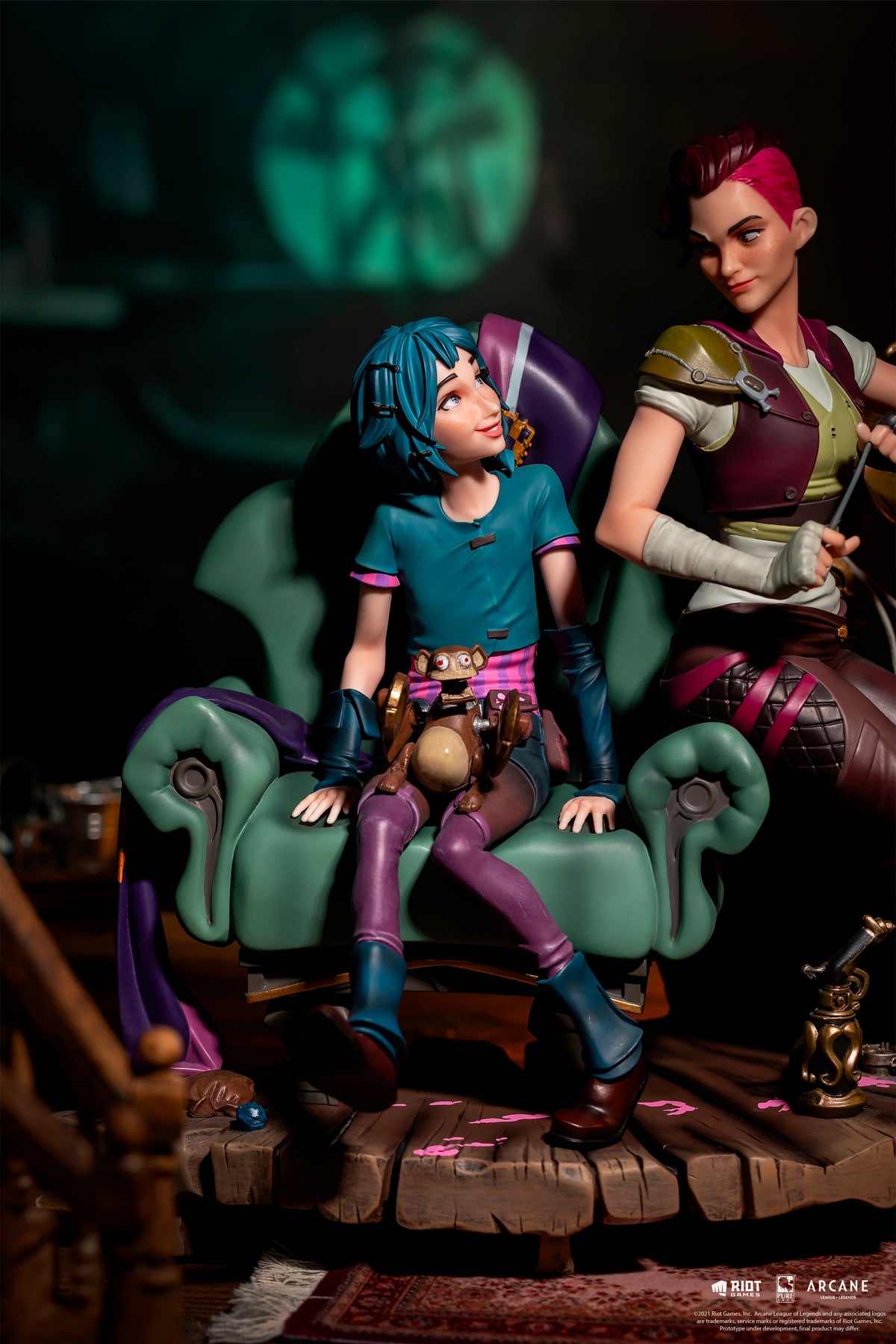 Arcane Powder & Vi 1/6 Scale Statue from League of Legends – PureArts