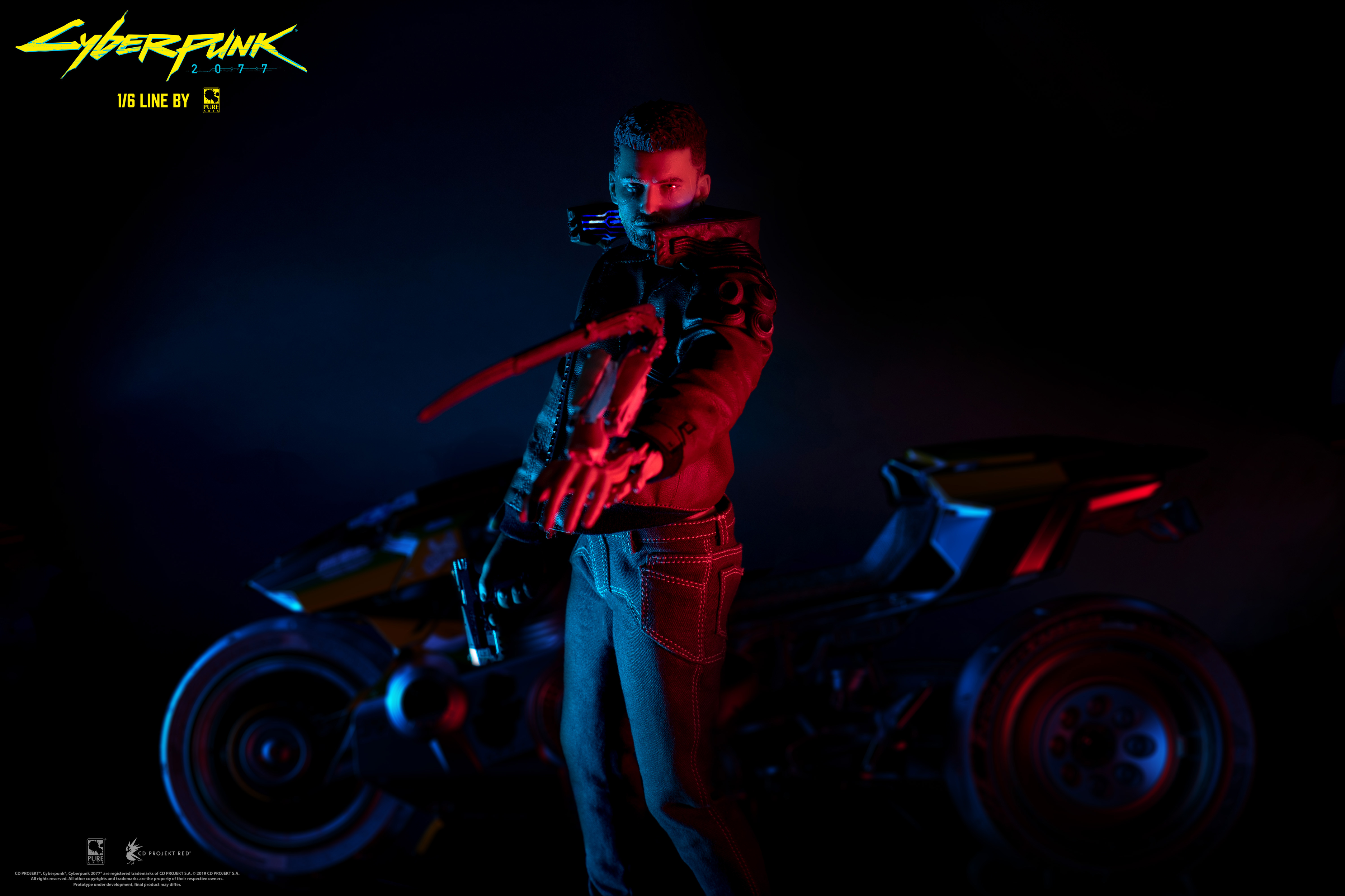 BICYCLE CYBERPUNK4種 Cyberpunk 2077 Yaiba Kusanagi Figure Bundle (Male): V Male+