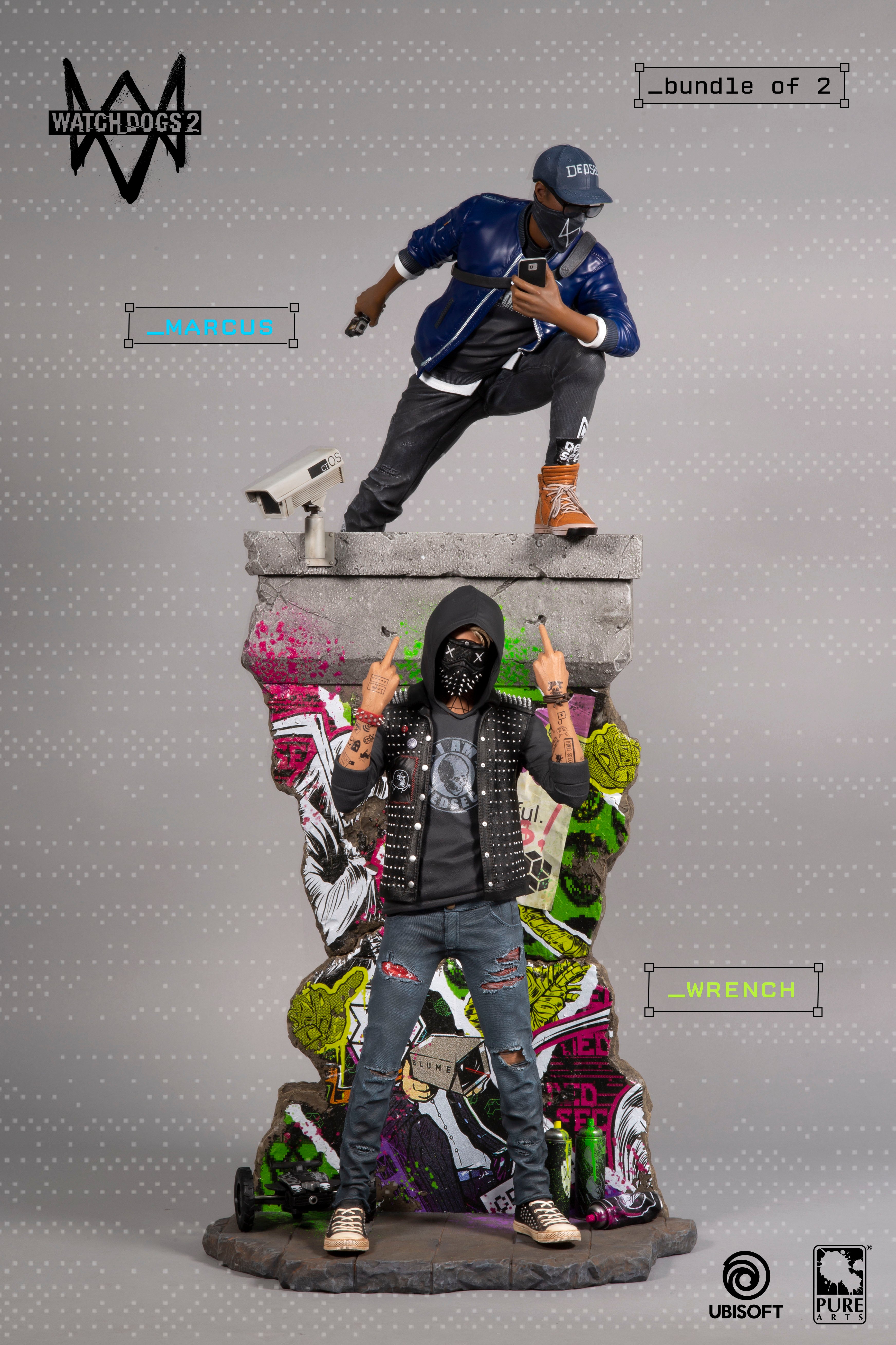 Watch Dogs2 レンチフィギュア Watch Dogs2 レンチフィギュア