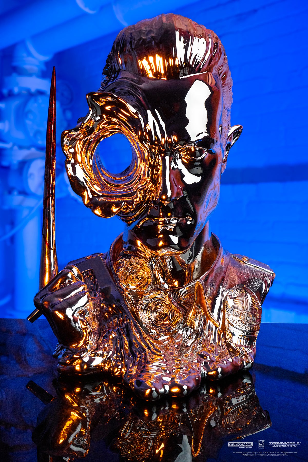 Terminator 2 T-1000 Liquid Art Mask Deluxe Edition – PureArts